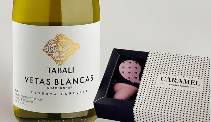 Vinos y chocolates para una noche especial